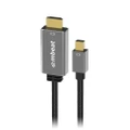 [MB-XCB-MNDHDM18] Tough Link 1.8m Mini DisplayPort to HDMI Cable - Space Grey