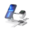 OROTEC Wireless Charger 7 in 1, Magnetic Fast Wireless Charging Station for Apple and Samsung Devices with LED Light