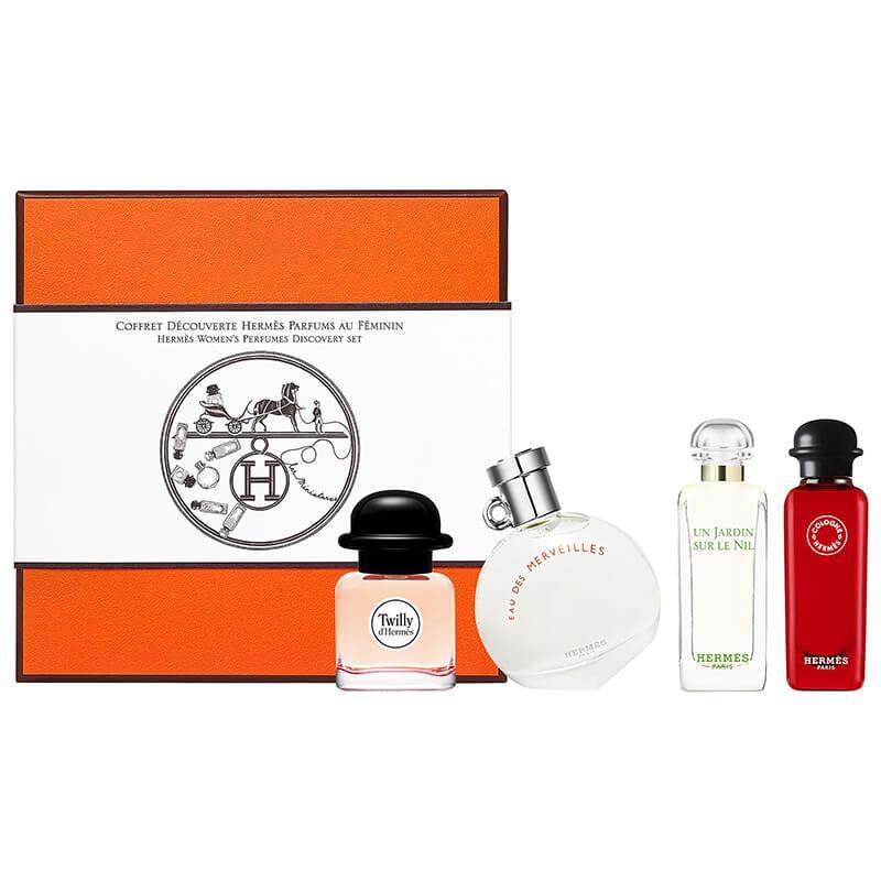 Hermes Women's Perfumes 4pc Mini Discovery Set 4x7.5ml (L)