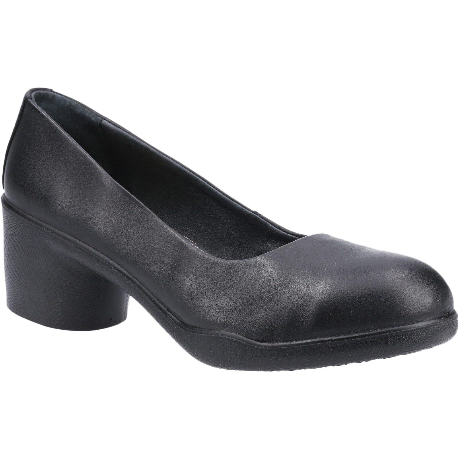 Amblers Womens/Ladies AS607 Brigitte Leather Safety Shoes (Black) (6 UK)