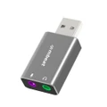 [MB-XAD-UAXM] Elite USB to 3.5mm Audio and Microphone Adapter Add Headphone Audio Jack