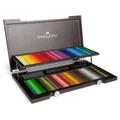 120 Faber-Castell Polychromos Coloured Colouring Pencils Wooden Case Set Box