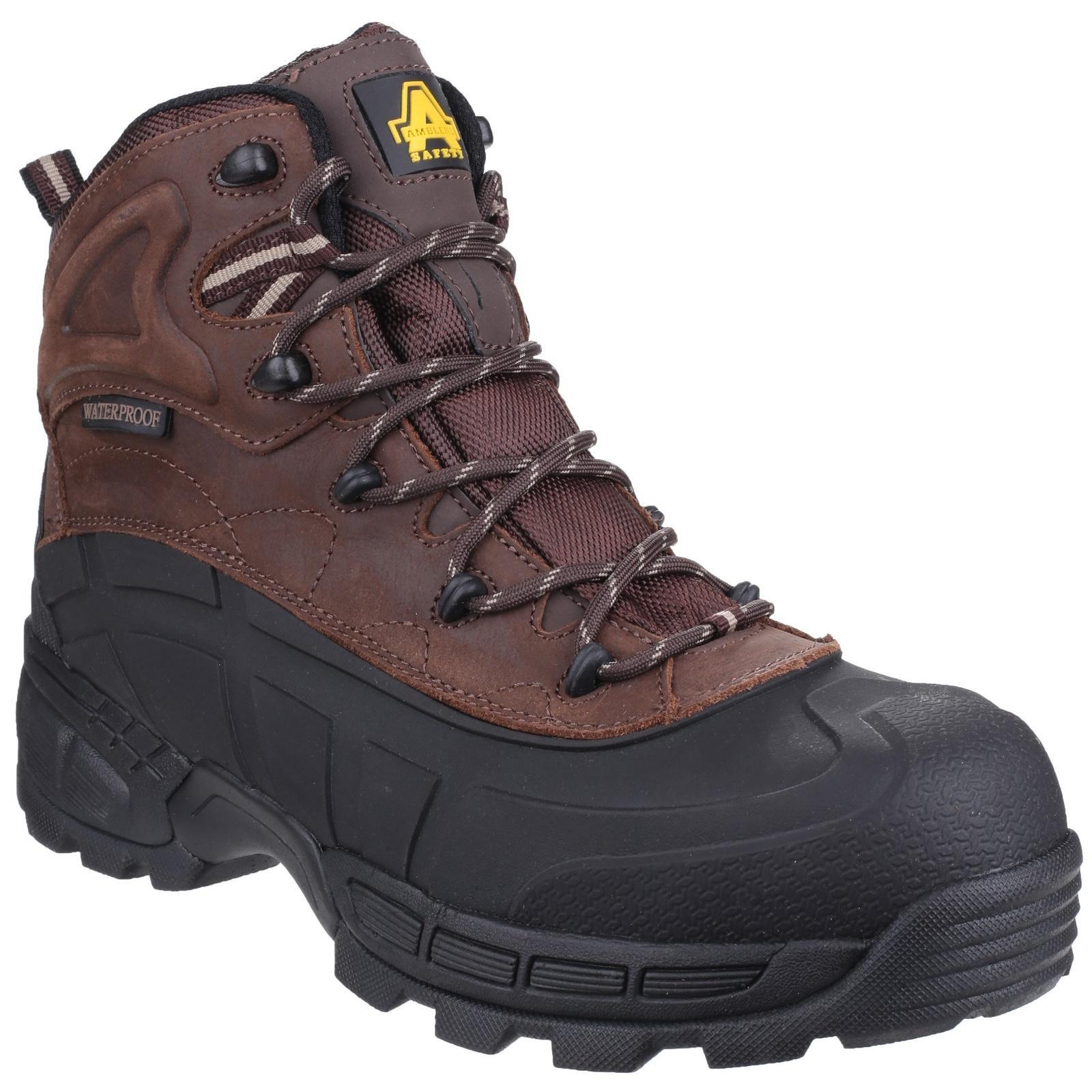 Amblers Mens FS430 Orca S3 Waterproof Leather Safety Boots (Brown) (13 UK)
