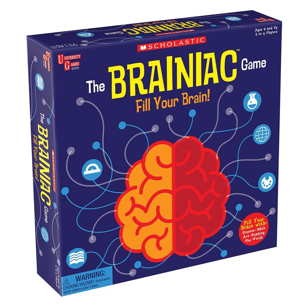 The Brainiac Kids Trivia/General Knowledge Educational Board Game 2-4 Players 6+