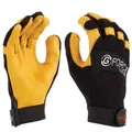 Maxisafe G-Force Leather Mechanics Gloves w/ Leather Palm - Large