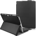ProCase Microsoft Surface Pro 7 / Pro 6 / Pro 5 /Pro 2017 / Pro 4 / Pro LTE Case, Slim Light Smart Cover Stand Case with Built in Surface Pen Holder, Compatible with Surface Type Cover Black