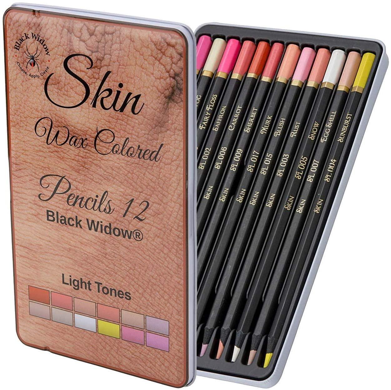 Light Skin Colored Pencils Portrait Pencil Set Colored Pencil for adults Skintone Artist Pencils
