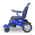 Foldable Electric Wheelchair Lightweight Heavy-duty Compact Motorise Chair - Air Hawk - Blue