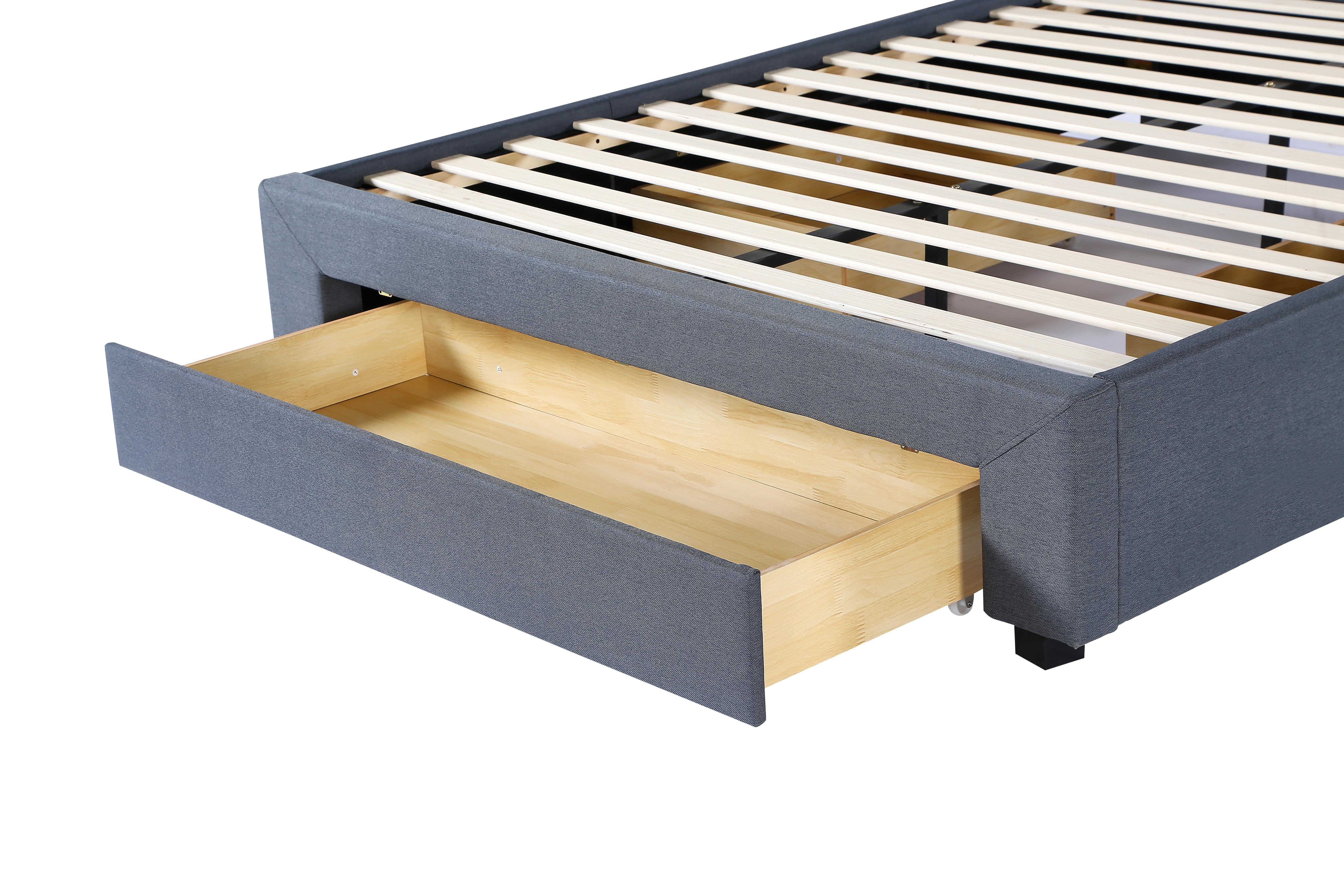 Arizona Bed frame with Drawers - Double