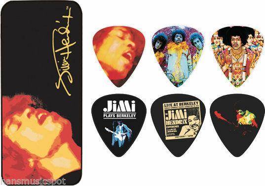 Jim Dunlop Jimi Hendrix Collector Series Electric Ladyland Guitar Pick Tin *NEW*