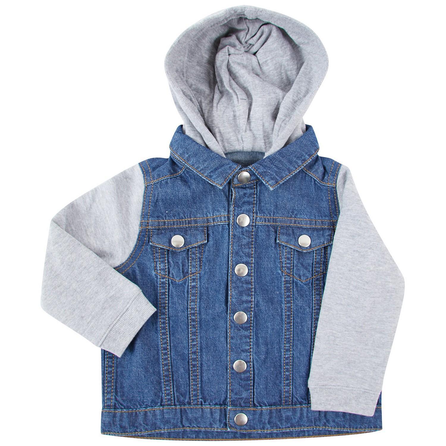Larkwood Childrens/Kids Denim Jacket (Blue) (12-18 Months)