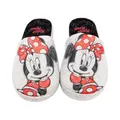 Disney Womens/Ladies Minnie Mouse Slippers (Grey) (3 UK-4 UK)