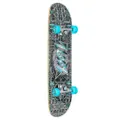 Xootz Industrial Skateboard (Black/White/Blue) (One Size)