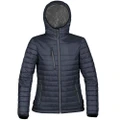 Stormtech Womens/Ladies Gravity Thermal Padded Jacket (Navy/Charcoal) (XXL)
