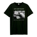 Amplified Unisex Adult Love Will Tear Us Apart Joy Division T-Shirt (Black) (M)