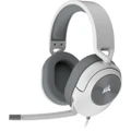 Corsair CA-9011261-AP HS55 White Stereo Gaming Headset, PS5 3D Audio, Box X, Switch, Discord