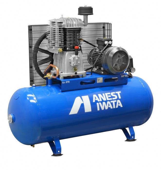 IWATA Compressor Anest 10HP 3 Phase 270 Litre NB100CE270