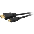HLV1165 Micro HDMI To HDMI a Lead - 2M Type-a HDMI To Type-D (Micro)