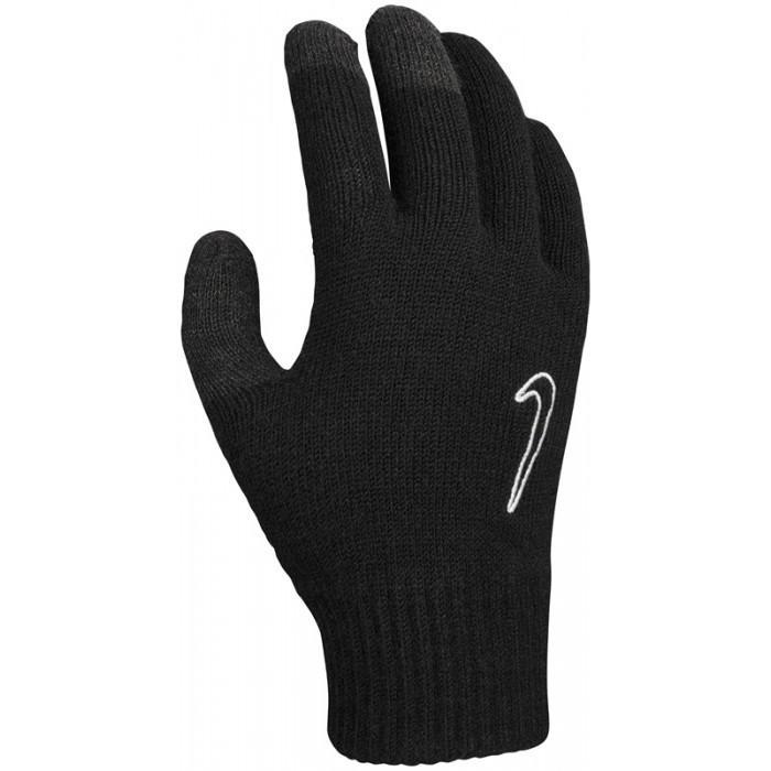 Nike Unisex Adult Tech Grip 2.0 Knitted Gloves (Black/White) (L-XL)