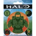 Halo Master Chief Stickers (Pack of 5) (Green/Black) (One Size)