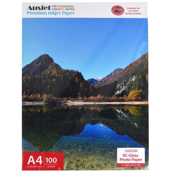 260gm A4 RC Gloss Photo Paper 100 Sheets
