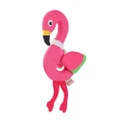 6 x FETCH N FLOAT FLAMINGO DOGS TOYS 33CM Pet Interactive Floating Tugging Fetch Interactive Chew Toy