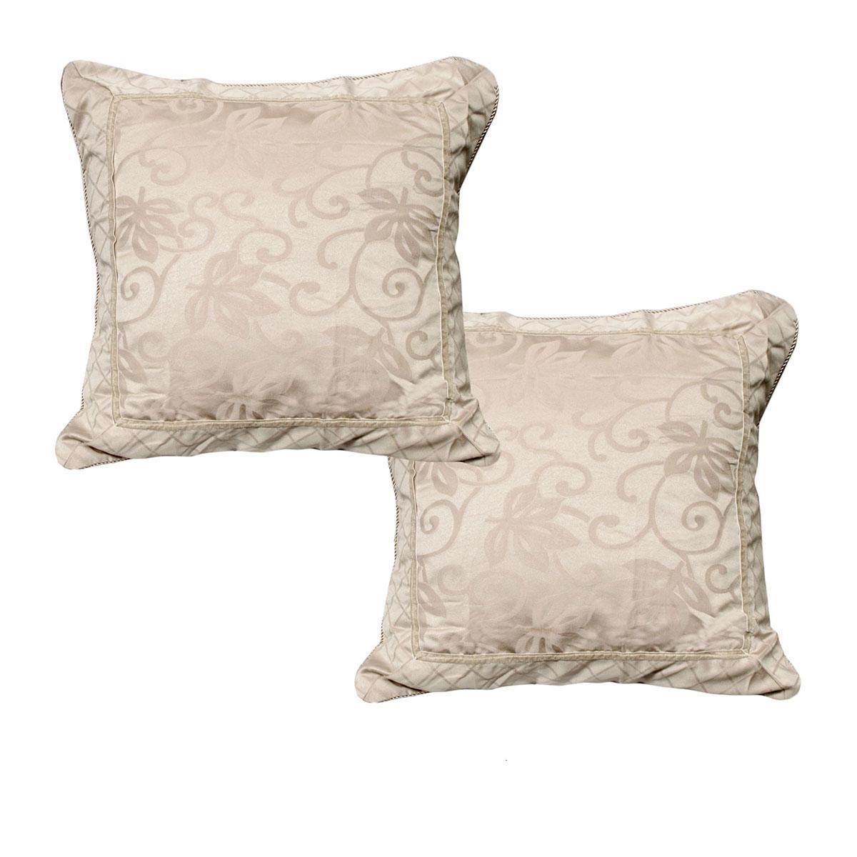 Phase 2 Magnifico Oyster Pair of European Pillowcases 65 x 65 cm