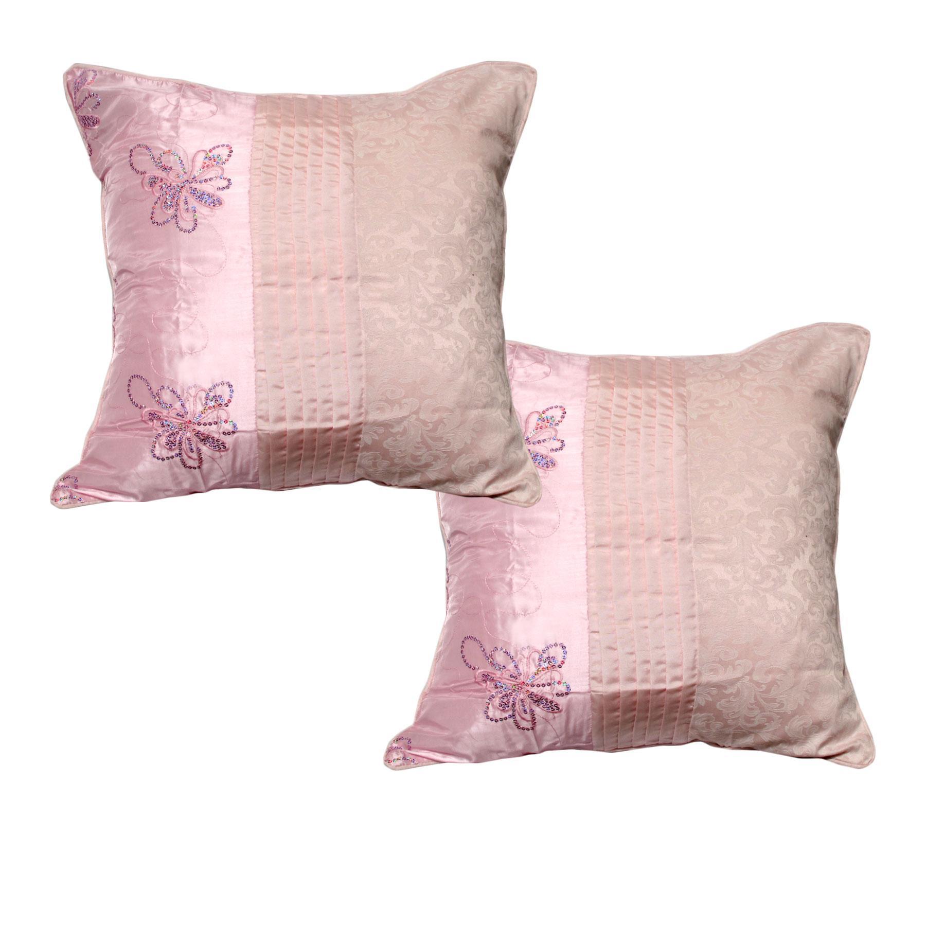 Phase 2 Bella European Pillowcases ( Pair ) Pink