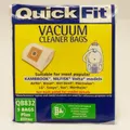 10 Synthetic Vacuum Cleaner Bags QB832 Suit Nilfisk Volta Vax Wertheim