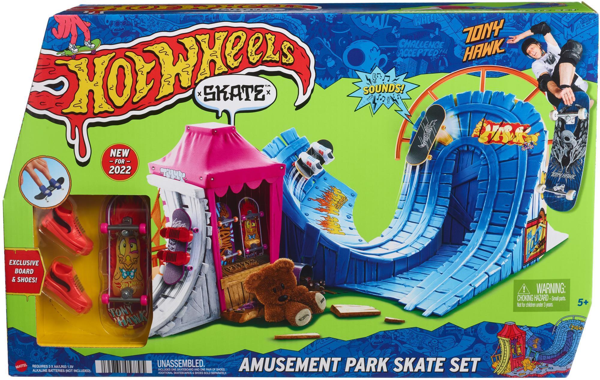 Hot Wheels Skate Amusement Park Skate Set - Dom