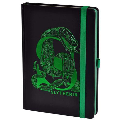 Harry Potter Premium A5 Notebook - Slytherin Foil