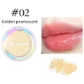 Vicanber Jelly Lip Gloss Gel Mask Long Lasting Plumping Moisturizing Clear Pearlescent (Golden Pearlescent)