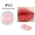 Vicanber Jelly Lip Gloss Gel Mask Long Lasting Plumping Moisturizing Clear Pearlescent (Pink Pearlescent Color Changing)