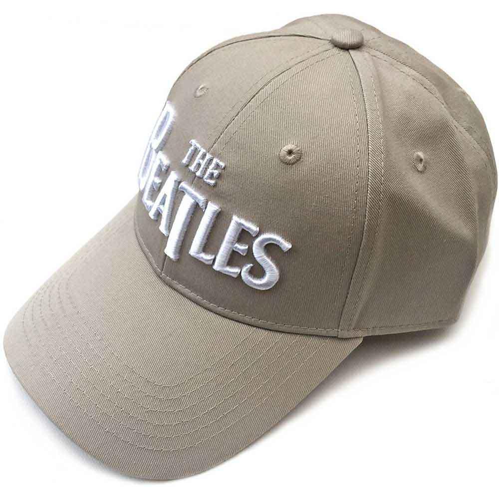 The Beatles Baseball Cap Classic Drop T Band Logo new Official Sand One Size