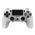 PS4 DualShock Compatible Wireless Controller Gamepad Remote with Android USB Charging Port-White