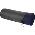 Bullet Huggy Blanket And Pouch (Pack of 2) (Navy) (150 x 120 cm)
