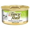 Fancy Feast Wet Cat Food Grilled Salmon Feast in Gravy 24 x 85g
