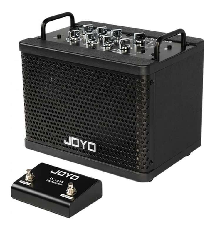JOYO DC-15S Battery Powered Guitar Amplifier with Multi-Effects Looper BT Switch