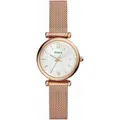 Fossil Women's ES4433 Rose Gold Tone Analog Watch