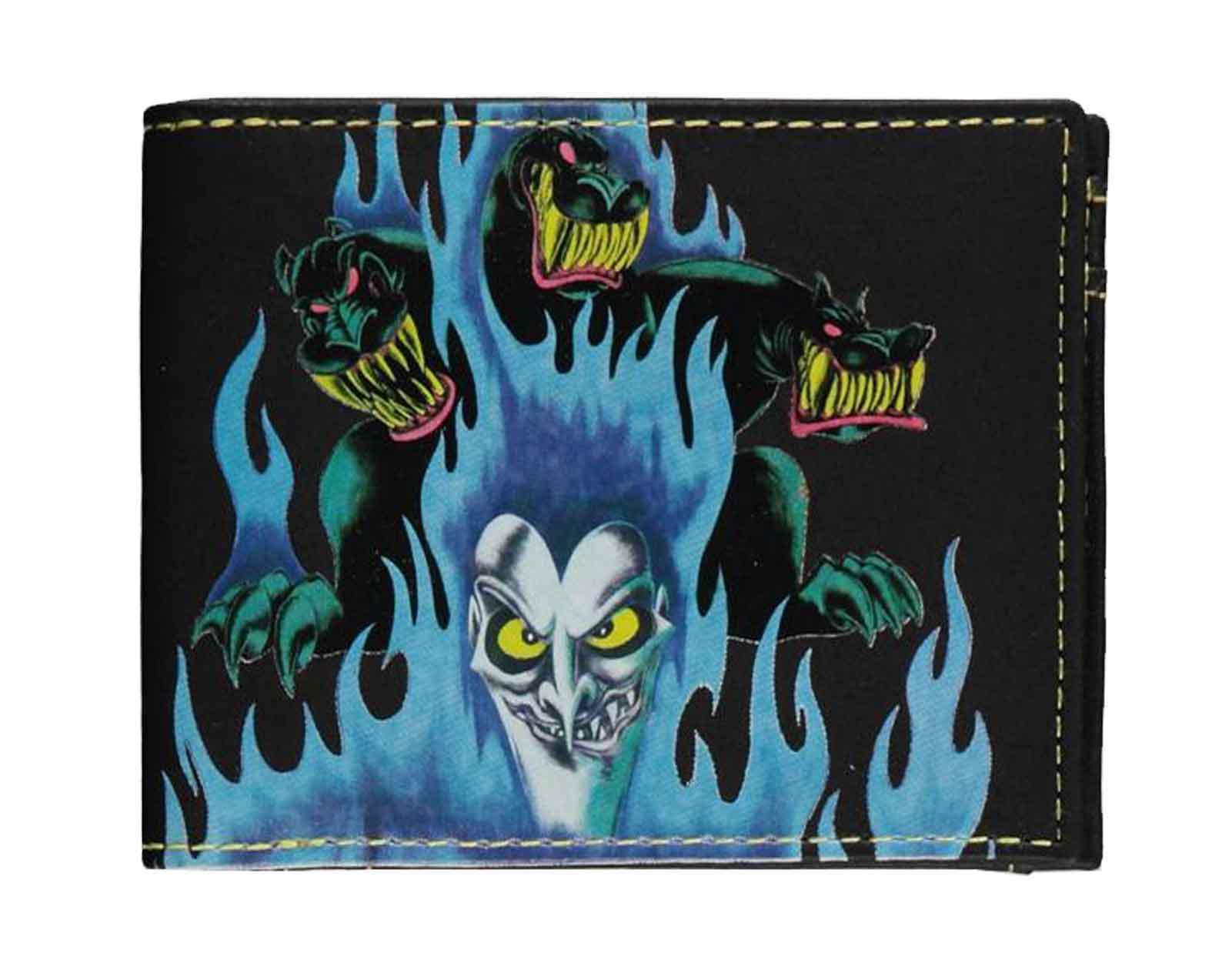 Villains Wallet Hades logo new Official Black Bifold One Size