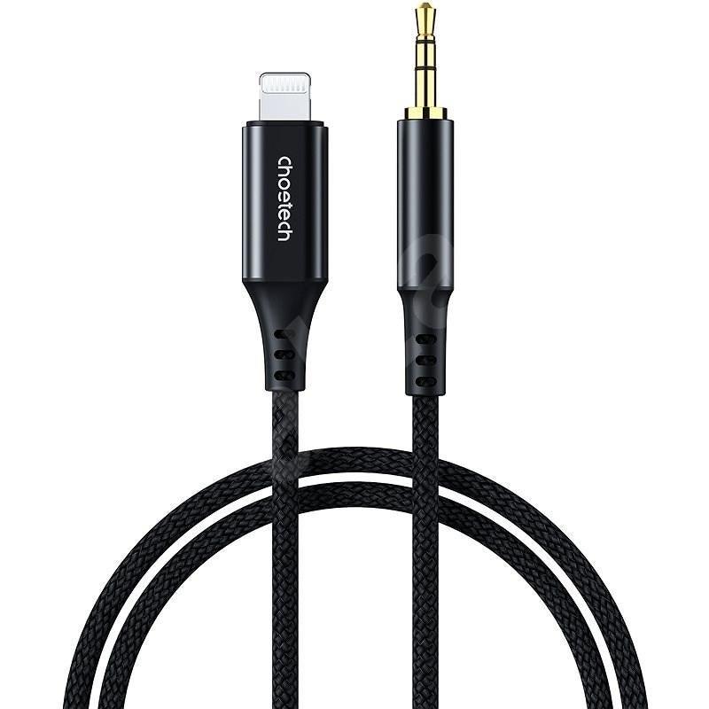 CHOETECH AUX007 Lightning to 3.5mm Male Audio Cable 1M - Black