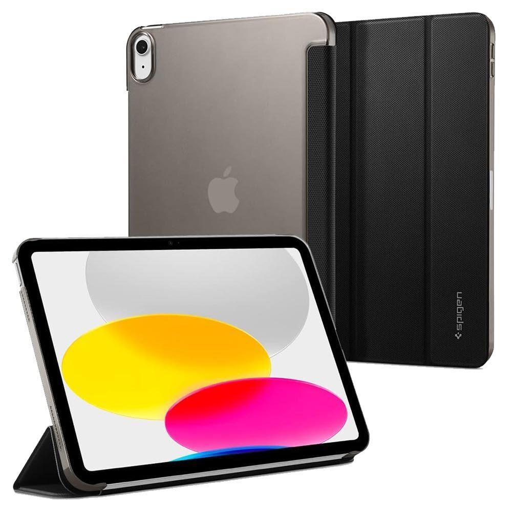 SPIGEN iPad 10.9 2022 10th Gen Case, Genuine SPIGEN Liquid Air Folio Cover for Apple - Black