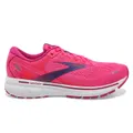 Brooks Womens Ghost 14 Sneakers Shoes Athletic Road Running-Pink/Fuchsia/Cobalt - US 8.5