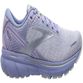 Brooks Womens Ghost 14 Sneakers Shoes Athletic Road Running - Lilac/Purple/Lime - US 6.5
