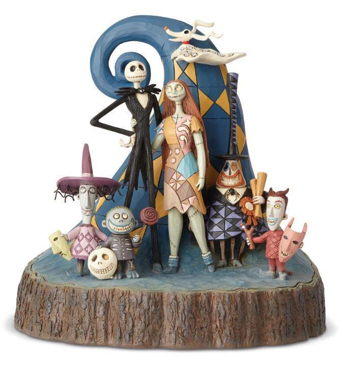 Jim Shore Disney Traditions - NBX - What a Wonderful Nightmare Carved By Heart