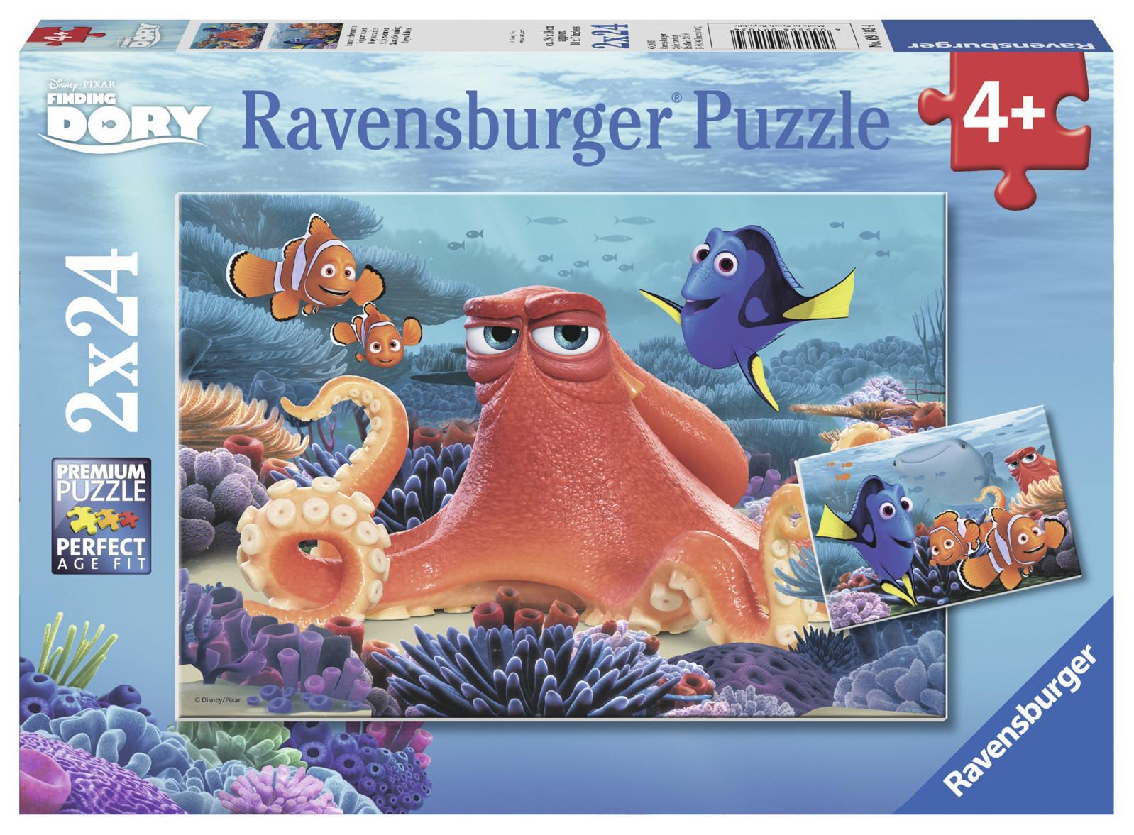 Ravensburger Puzzle 2x24pc - Disney Pixar Finding Dory - Always Swimming