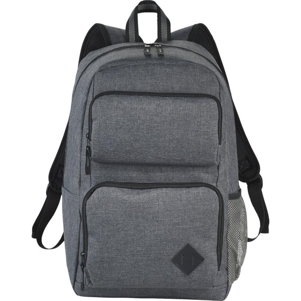 Avenue Graphite Deluxe 15.6in Laptop Backpack (Heather Grey) (29 x 16.5 x 45cm)