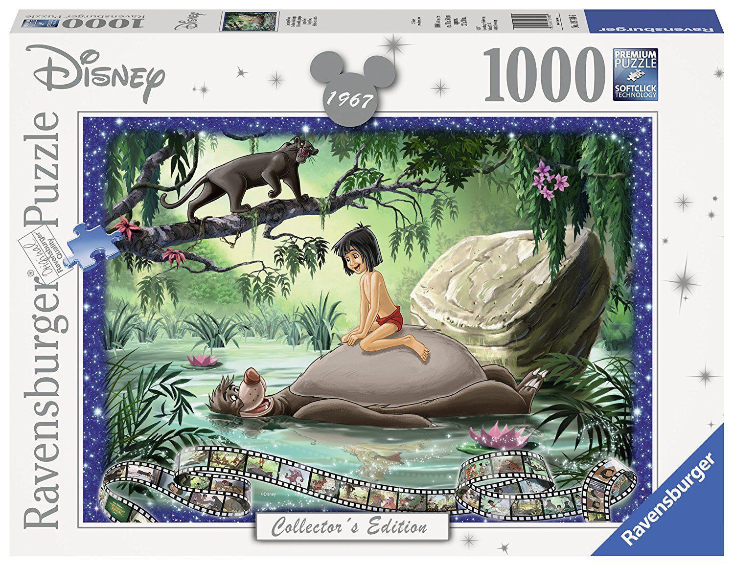 Ravensburger Puzzle 1000pc - Disney Memories The Jungle Book 1967
