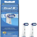 Oral B Precision Clean Replacement Electric Toothbrush Head Oral Dental Care 2 Pack