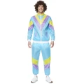 Blue Shell Suit 80s Costume